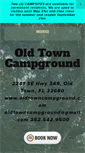 Mobile Screenshot of oldtowncampground.com